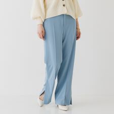 サイドスリットツィルパンツ