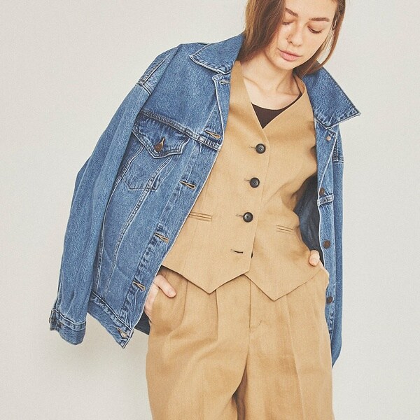 LEVI'S/リーバイス】XL WOMENS TRUCKER2 Gジャン | ルージュ
