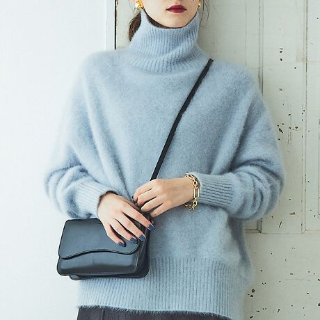 FOX＆Cashmere タートルニットプルオーバー | ルージュ・ヴィフ ラクレ 