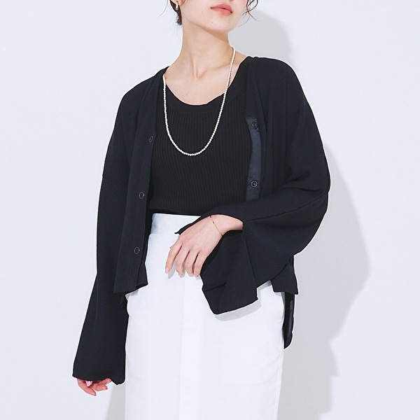 Rouge vif la cle / ルージュ・ヴィフ ラクレ ワッフルカーディガン 楽天市場】【SALE／30%OFF】ワッフルカーディガン Rouge vif la