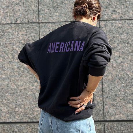 AMERICANA×MICA＆DEAL／アメリカーナ×マイカ 】スウェット | ルージュ 