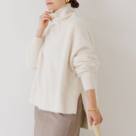 FOX＆Cashmere タートルニットプルオーバー | ルージュ・ヴィフ ラクレ 