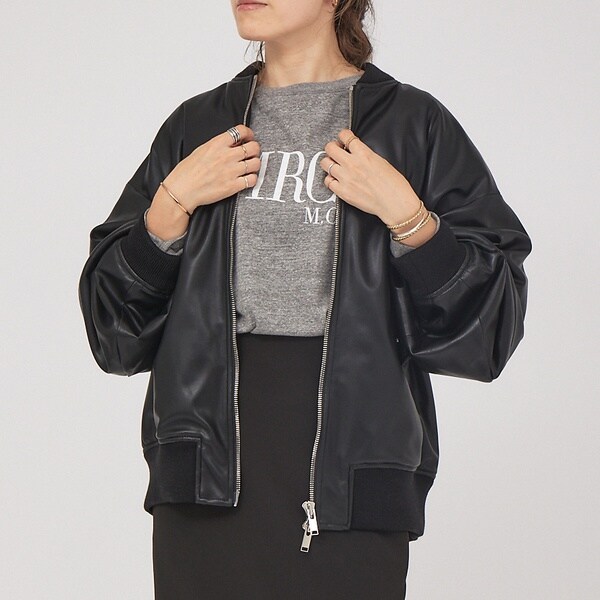 upper higts / アッパーハイツ】THE U-2 BIG PUレザー（MA-1