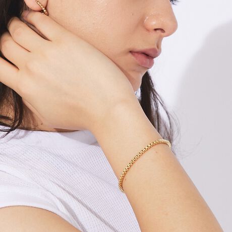 Laura Lombardi／ローラロンバルディ】VENEZIAブレスレット | ルージュ  