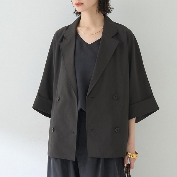 【完売品】ノエミー お嬢さんワッフル ショートコート お嬢さんワッフルショートコート | ノエミー(NOEMIE) | マルイ