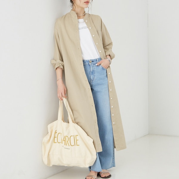 TICCA／ティッカ】リネンフレンチスリーブワンピース | ルージュ