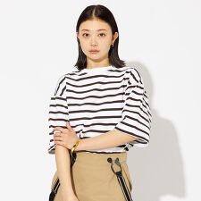 【BARBARIAN/バーバリアン】ボーダーTシャツ / ビッグシルエット /