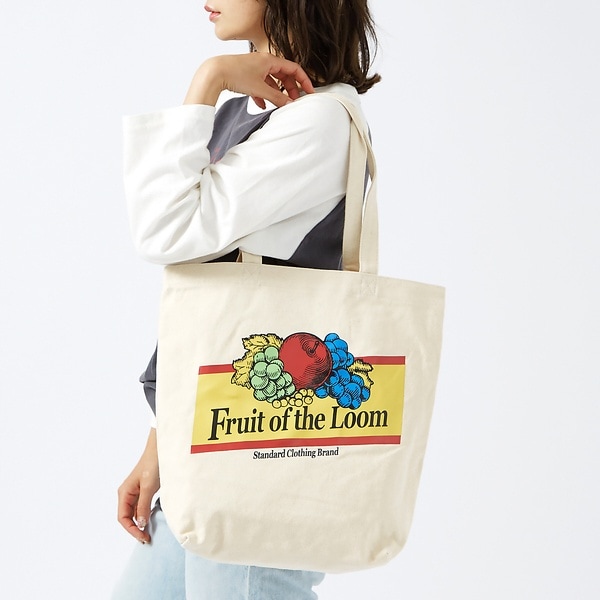 FRUIT OF THE LOOM】キャンバス トートバッグ / A4可 / | ルージュ