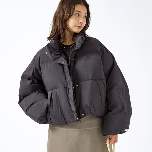 マフラー付きグログランダウン | ルージュ・ヴィフ ラクレ(Rouge vif