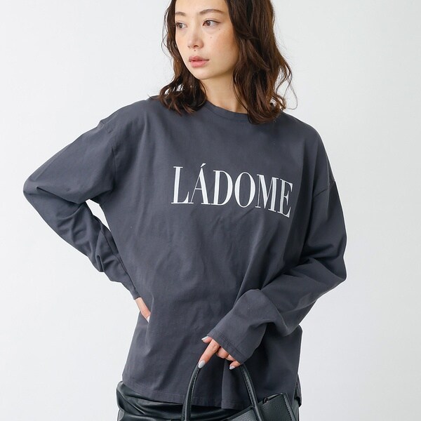 Rouge vif la cle / ルージュ・ヴィフ ラクレ ＜別注＞【MICA&DEAL /マイカアンドディール】ロゴTシャツ / フレアス MICA&DEAL /マイカアンドディール】 cityフォトプリントTシャツ