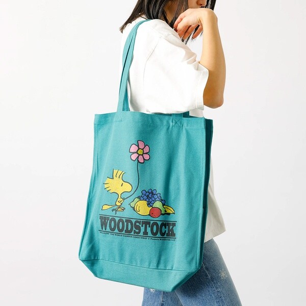 FRUIT OF THE LOOM】PEANUTS サイドポケットトートバッグ
