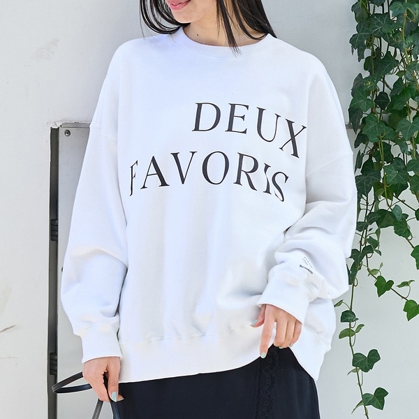 オーバーサイズロゴスウェット | ルージュ・ヴィフ ラクレ(Rouge vif