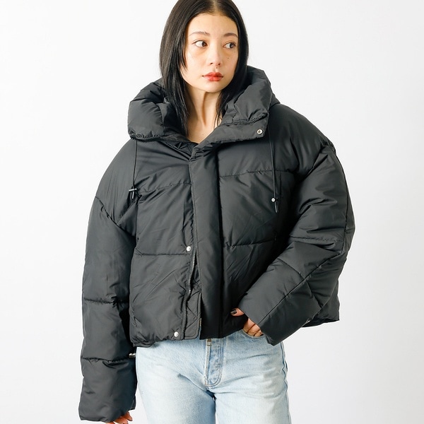 セール】【WEB限定】ギャザーパイピングダウンブルゾン（ダウン