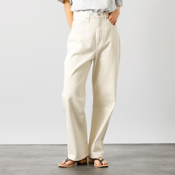 KURO/クロ】別注 WIDE STRAIGHT DENIM ワイドストレートデニム