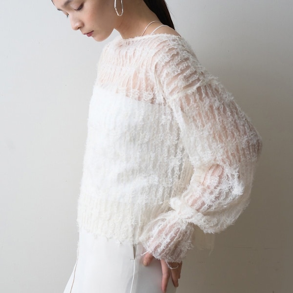 一部店舗限定】フェザーチュールブラウス | ルージュ・ヴィフ ラクレ