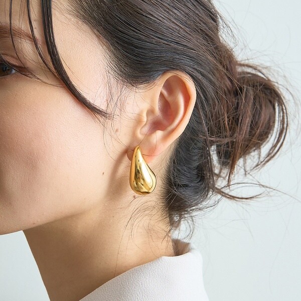 LUV AJ ラヴエージェイ ピアス LUV AJ/ラヴエージェイ】GIA HOOPS ピアス | ルージュ・ヴィフ