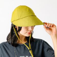 【Ruben/ルーベン】リネンデイリーキャップ（顎紐付き）【WEB限定】