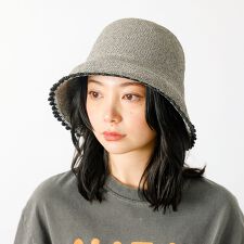 【Ruben/ルーベン】ウェーブカギアミハット【WEB限定】