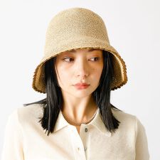 【Ruben/ルーベン】ウェーブカギアミハット【WEB限定】