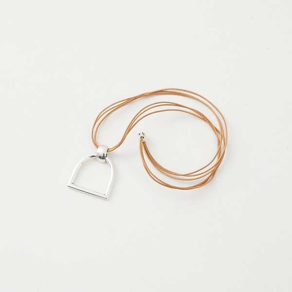 【CXC/シーエックスシー】レザーシルバーチャームネックレス CXC/シーエックスシー】レザーシルバーチャームネックレス | ルージュ