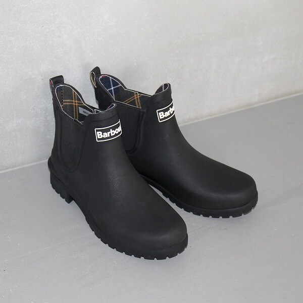 Barbour バブアー ブラック　レインブーツ　長靴　レディース UK7 Barbour バブアー ラバーブーツ/レインブーツ/長靴 | 7th 学芸大学