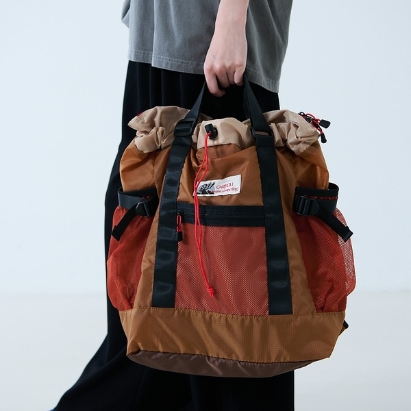 【新品未使用】CARIBOU MOUNTAINEERING 追加6【CARIBOU MOUNTAINEERING】ライトウェイトパックトート