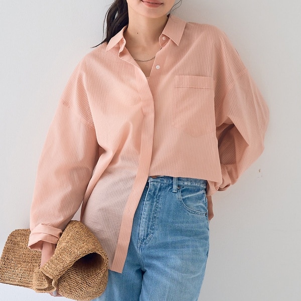 コットンギャザーパフブラウス | ルージュ・ヴィフ ラクレ(Rouge vif