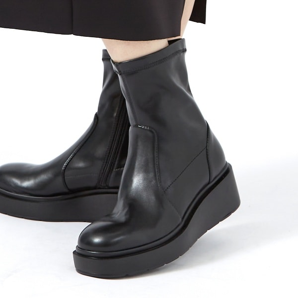 REMME／レメ】サイドジップショートブーツ | ルージュ・ヴィフ ラクレ