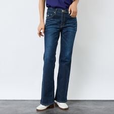 【SOMETHING / サムシング】LISA フレアデニムパンツ