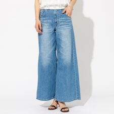 【SOMETHING/サムシング】LISA / スーパーワイド / デニムパンツ