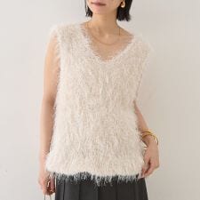 コンビフェザーニットベスト【予約】