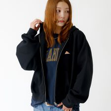 【KELTY/ケルティ】ミニロゴクロップドジップパーカー / フーディ【予約】