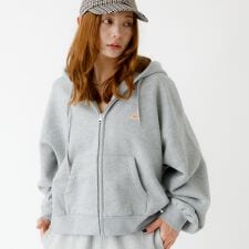【KELTY/ケルティ】ミニロゴクロップドジップパーカー / フーディ【予約】