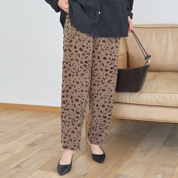 レオパードコクーンパンツ