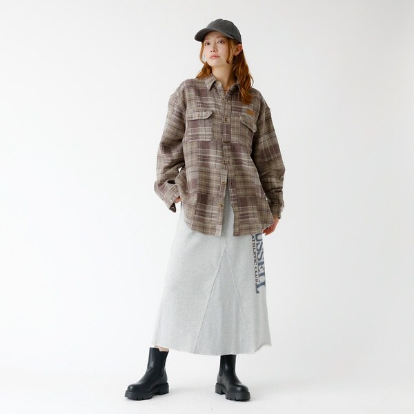 PARROTT CANVAS/パロットキャンバス】 CPO SHIRT/パッチ | ルージュ