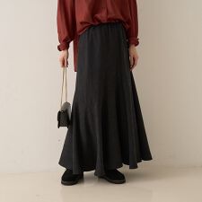 【定番人気】【2025AW】切替マキシスカート