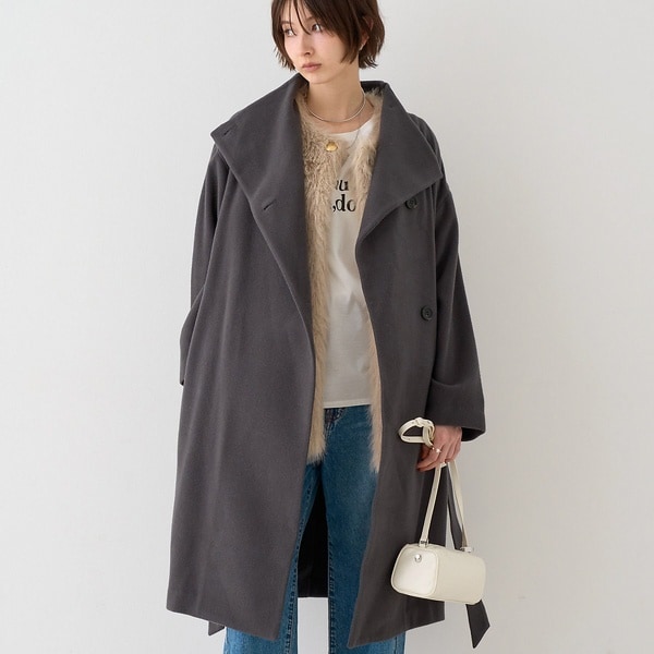 a 美品 NOBLE 2WAYダブルカラーショートブルゾン 2WAYダブルカラーショートブルゾン | ノーブル(Noble) | マルイ