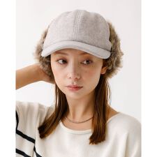 【RUBEN/ルーベン】RUS-6451/ウールライクドイヤーカバーキャップ/W
