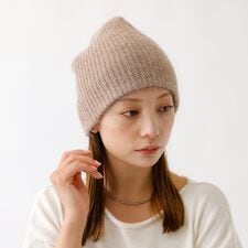 ルージュ・ヴィフ ラクレ(Rouge vif la cle)の【RUBEN/ルーベン】RUS-8344/アンゴラビーニー/ANGORA LAK