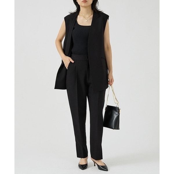 大きいサイズ レディース ブラックフォーマル】テーラーJKと前開き