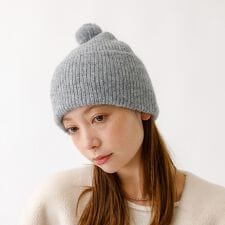 【RUBEN/ルーベン】RUS-8353/ヘザーボンボンワッチキャップ/HEAT