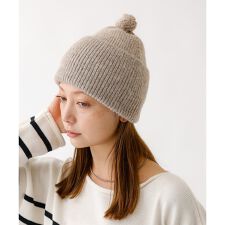 【RUBEN/ルーベン】RUS-8353/ヘザーボンボンワッチキャップ/HEAT