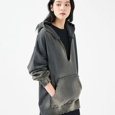 【JOHNBULL/ジョンブル】ヴィンテージ加工フーディ / レギュラーウェイト