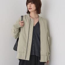 【高機能中綿使用】ミリタリーブルゾン