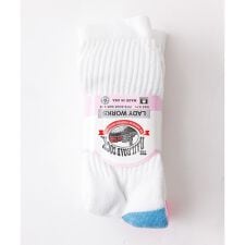 【THE RAILROAD SOCK/レイルロードソック】3組ソックス/ホワイト