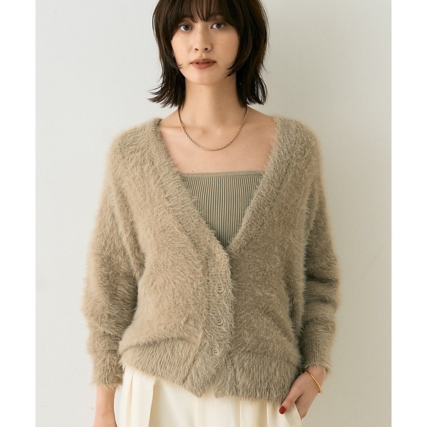 シャギーニットカーディガン | ルージュ・ヴィフ ラクレ(Rouge vif la