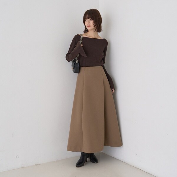 ボンディングフレアスカート【予約】