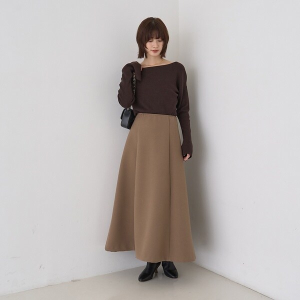 ボンディングフレアスカート【予約】