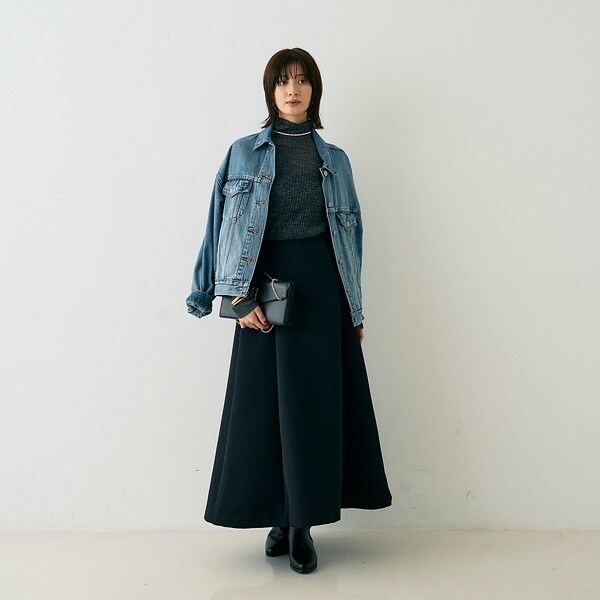 ボンディングフレアスカート【予約】