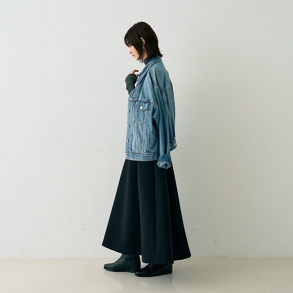 ボンディングフレアスカート【予約】